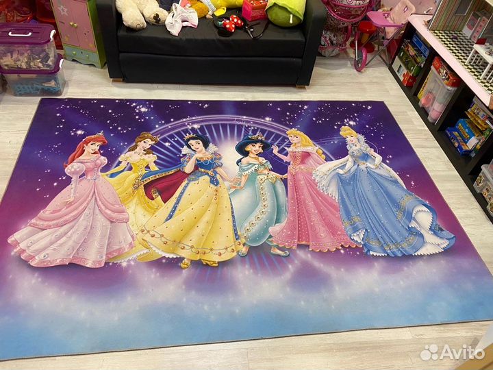 Ковер безворсовый в детскую 160х230 см