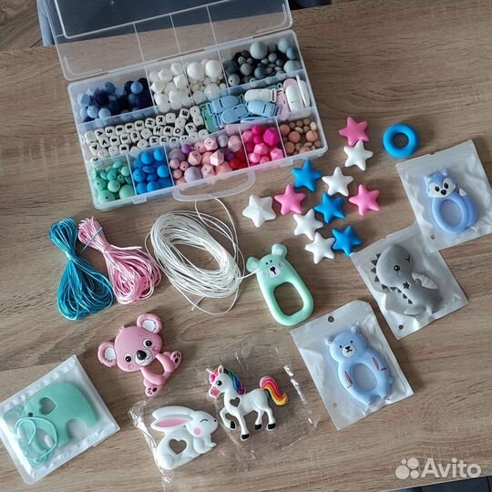 Фурнитура для создания силиконовых грызунков