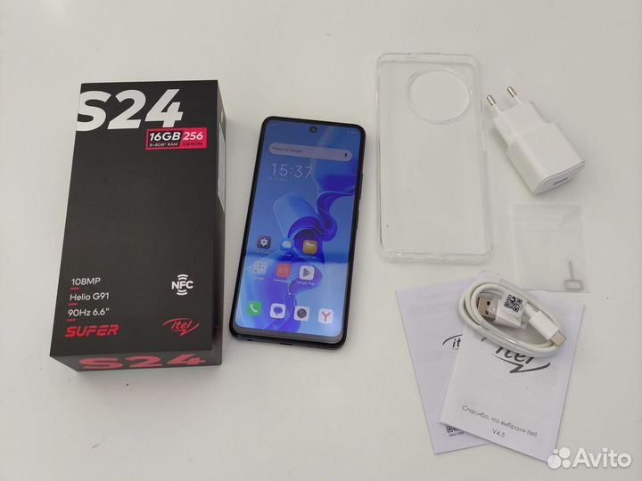 Телефон Itеl S24 8/256 Гб