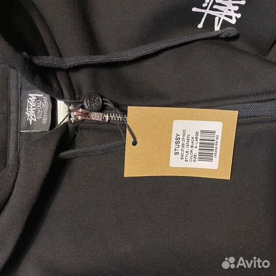 Зип худи Stussy (оригинал ) XL