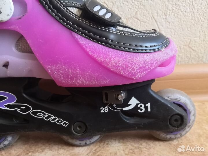 Ролики раздвижные 28-31рр