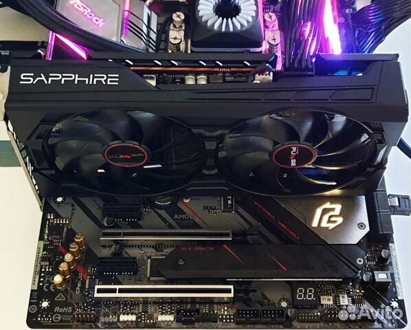 PCI-E Sapphire AMD Radeon RX 5500 XT pulse OC 8192