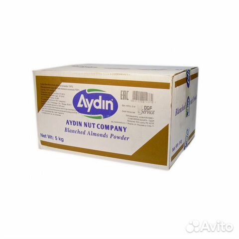 Миндальная мука aydin