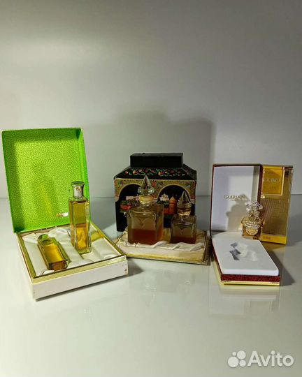 Винтажные парфюмерные наборы времен СССР