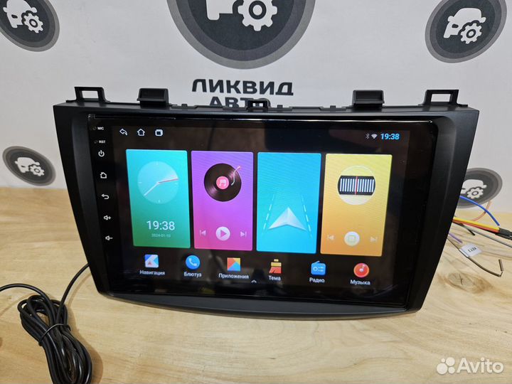 Магнитола android Mazda 3 BL новая android