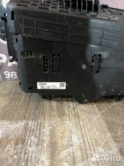 Проекция на лобовое стекло Kia quoris 3.8