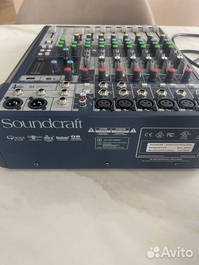 Микшерный пульт soundcraft signature 10