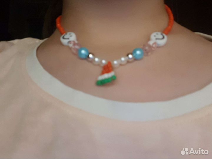 Серьги арбузики