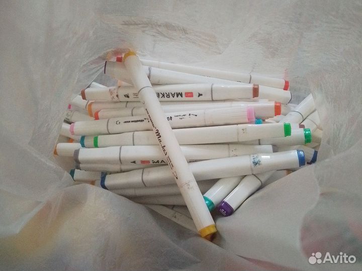 Маркеры для скетчинга 57 шт