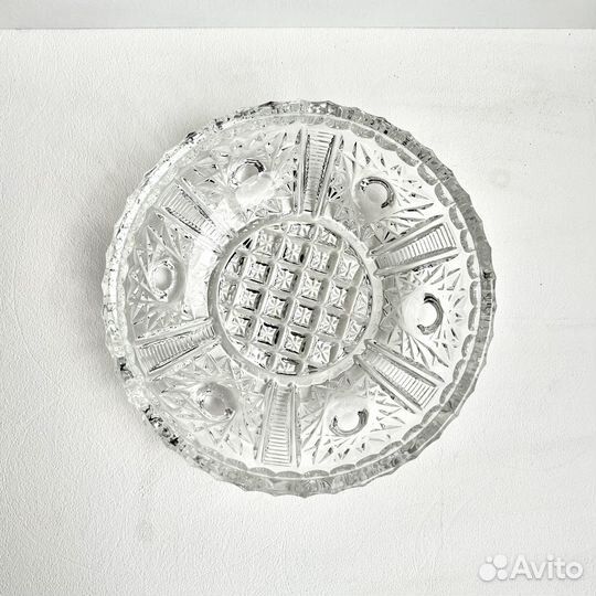 Салатница хрусталь СССР