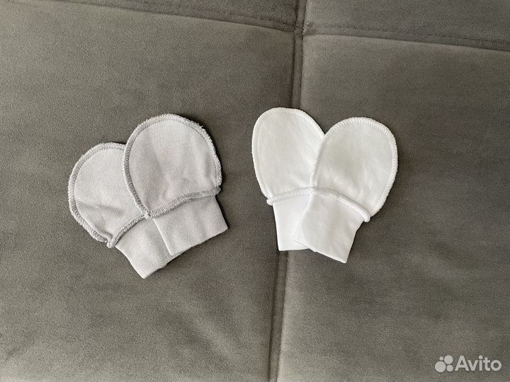 Чепчик для новорожденного, антицарапки