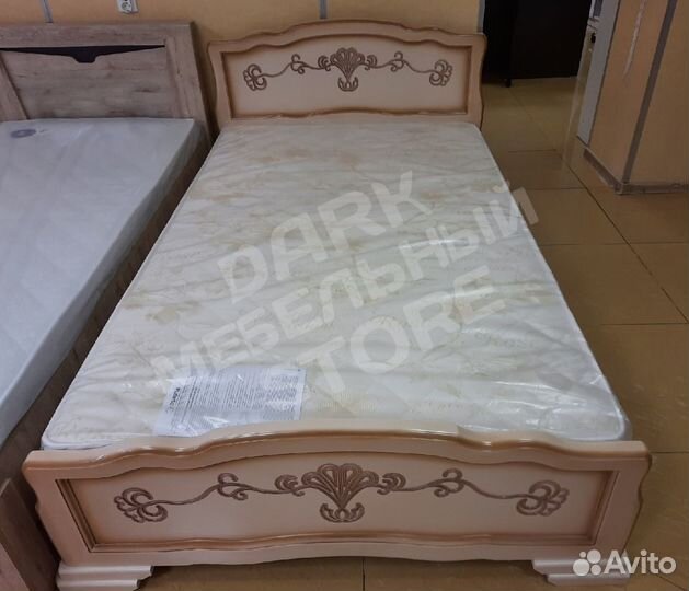 Кровать 120 массив