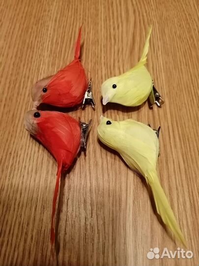 Декоративные птички