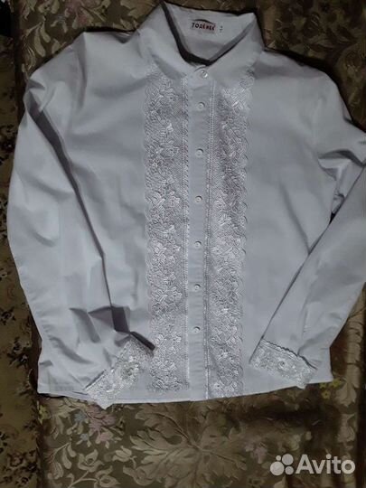 Школьная рубашка для девочек