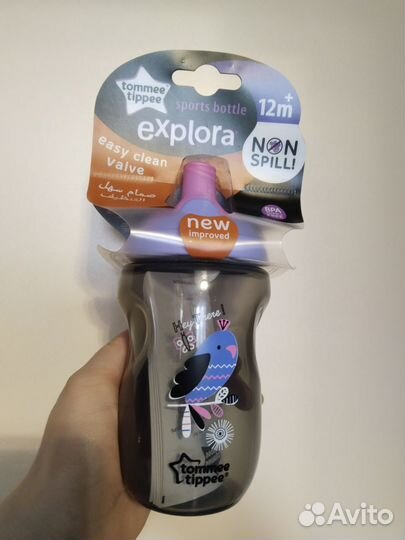 Поильник непроливайка tommee tippee