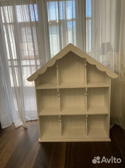 Стеллаж -домик детский Интерьерная лавка