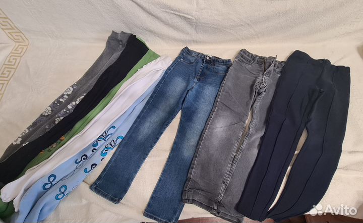 Вещи пакетом на девочку 116 122 размер