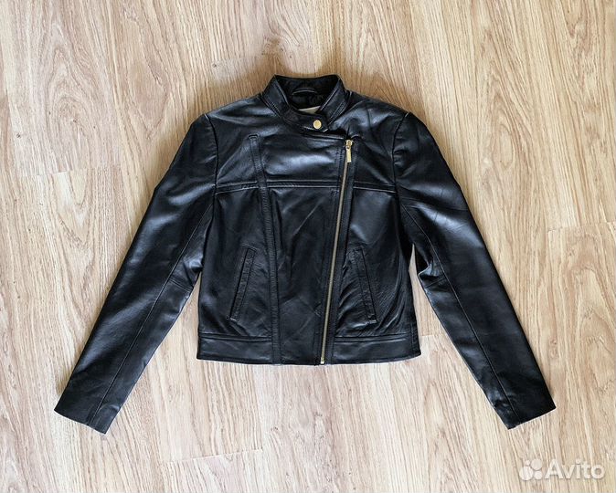 Michael Kors куртка кожаная оригинал XS новая