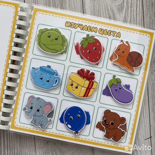 Развивающие игры на липучках