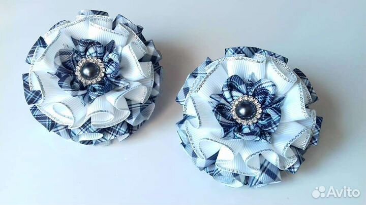 Школьные банты ручной работы