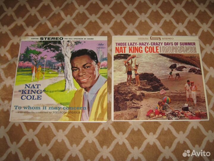 Фирменная пластинка Nat King Cole