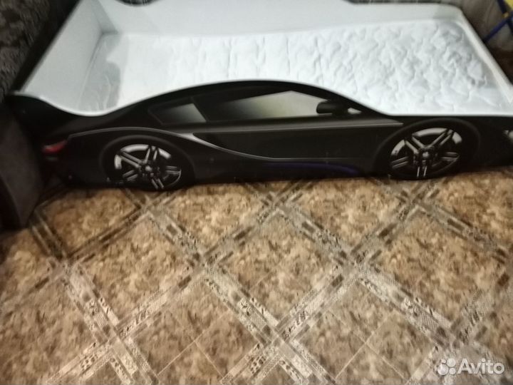 Детская кровать от 3 лет с матрасом бу