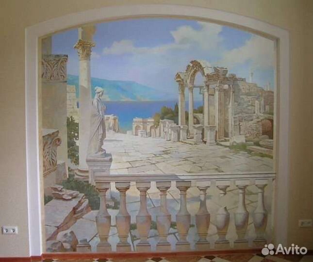 Распись стен портреты на заказ