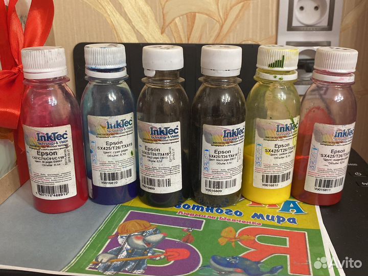 Краска для принтера epson
