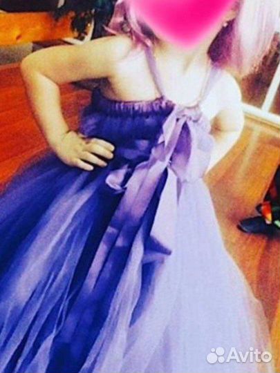 Фатиновое платье