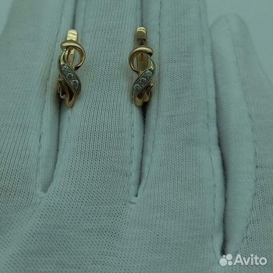 Б.Х, Серьги с камнями (id 59874)