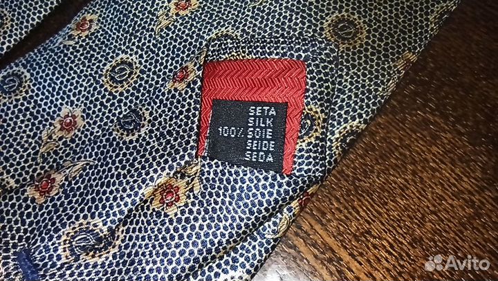 Галстук мужской шелк 100 S.T. Dupont