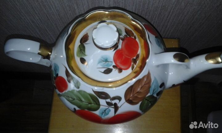 Большие фарфоровые чайники СССР