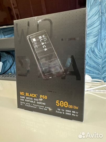 WD black P50 Game Drive SSD 500GB