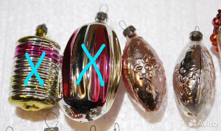 Елочные игрушки СССР