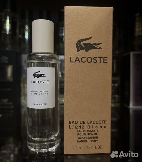 Eau De Lacoste L.12.12 Blanc (белая лакоста)