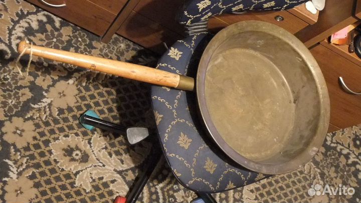 Сковорода латунная