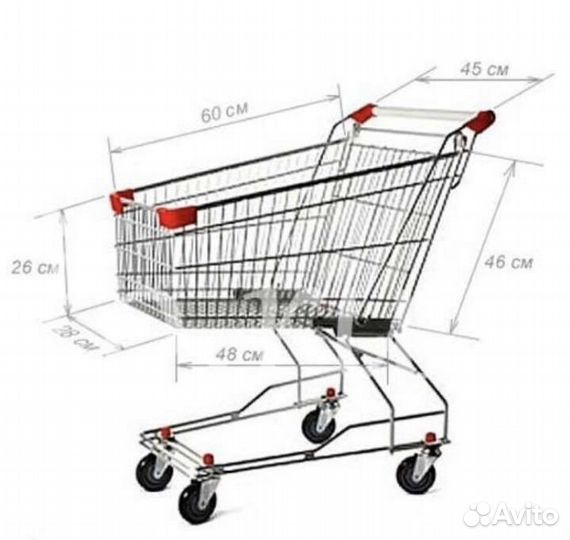 Тележка покупательская