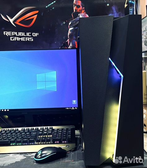 Игровой пк Xeon E5 2670 V3 /16GB/SSD480/RX580 8GB