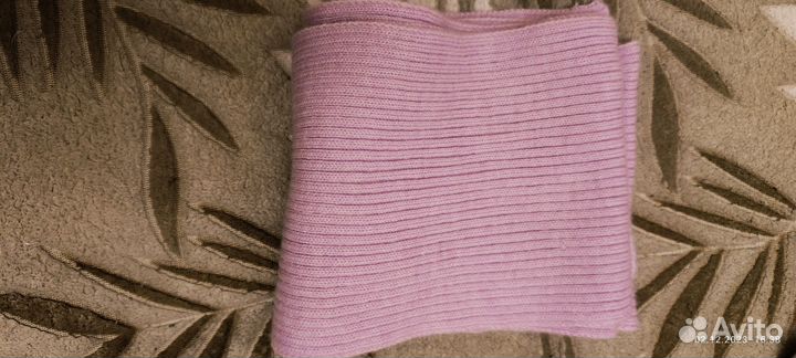 Комплект шапка и шарф женские