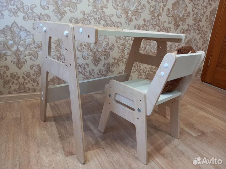 Стол и стул растущий детский