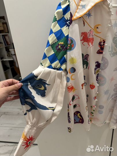 Рубашка женская с принтом