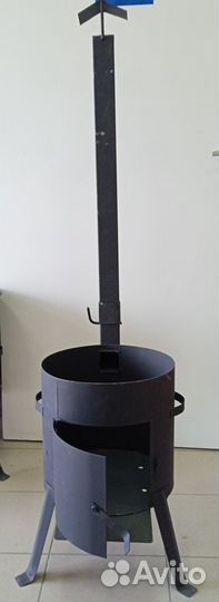 Печь под казан с трубой 12 литров