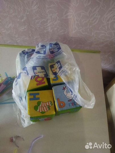 Мягкие кубики