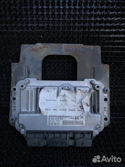 Комплект Эбу Citroen C4