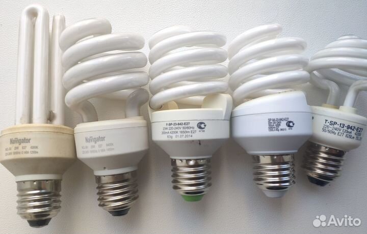 Энергосберегающие лампочки