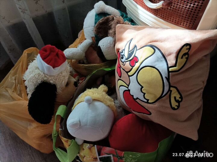 Мягкие игрушки пакетом бесплатно