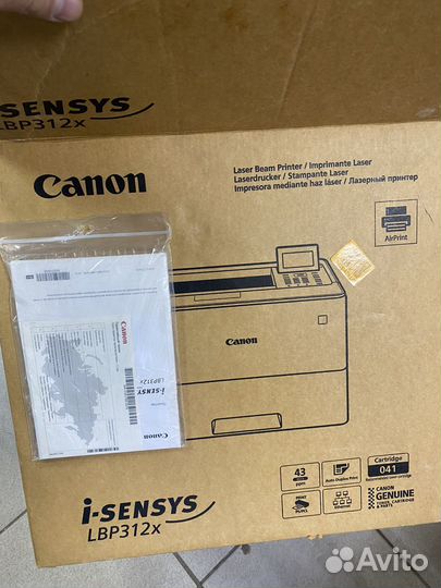 Принтер лазерный Canon i-sensys LBP312x, ч/б, A4