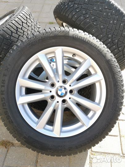 Колеса в сборе r18 зимние bmw