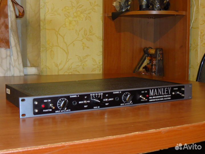 Manley dual preamplifier США Калифорния, langevin