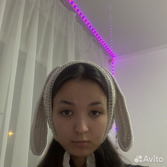 Чепчик с ушками